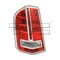 Tyc Tyc Tail Light Assembly, 11-6638-90 11-6638-90 - alternate 1